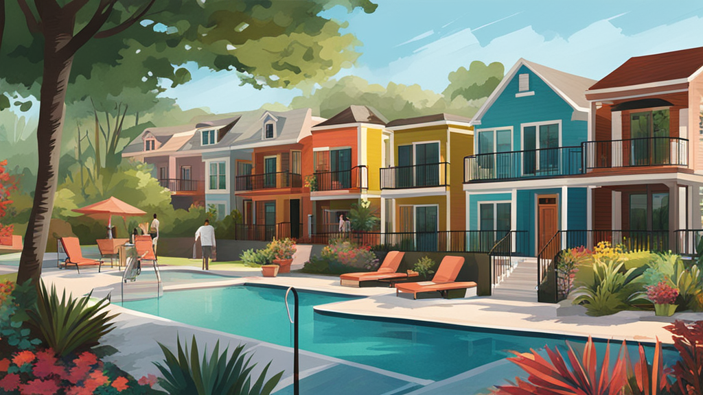 Illustration for: Gated Communities in Georgetown: A Haven for Oil and Gas Expats