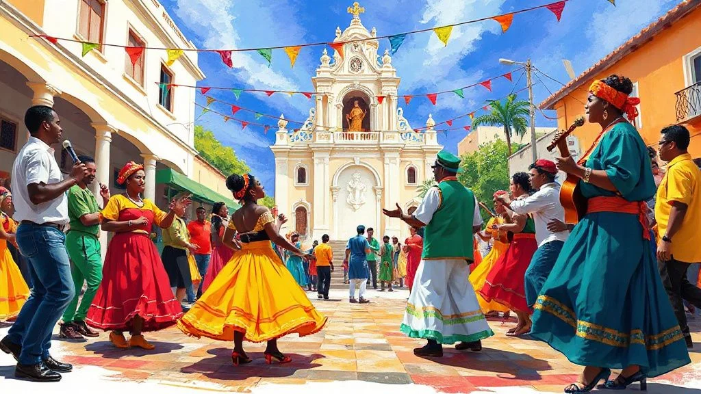 Illustration for: Brazilian Churches and Cultural Life in Lagos: A Deep Dive