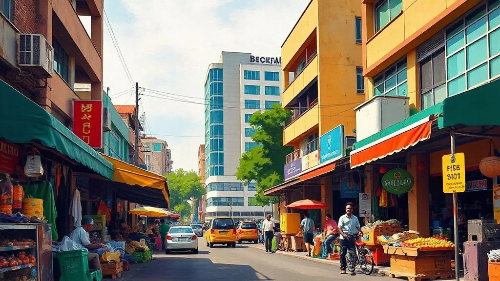 Illustration for: Best Neighborhoods in Lagos: A Guide for Expats and Returning…