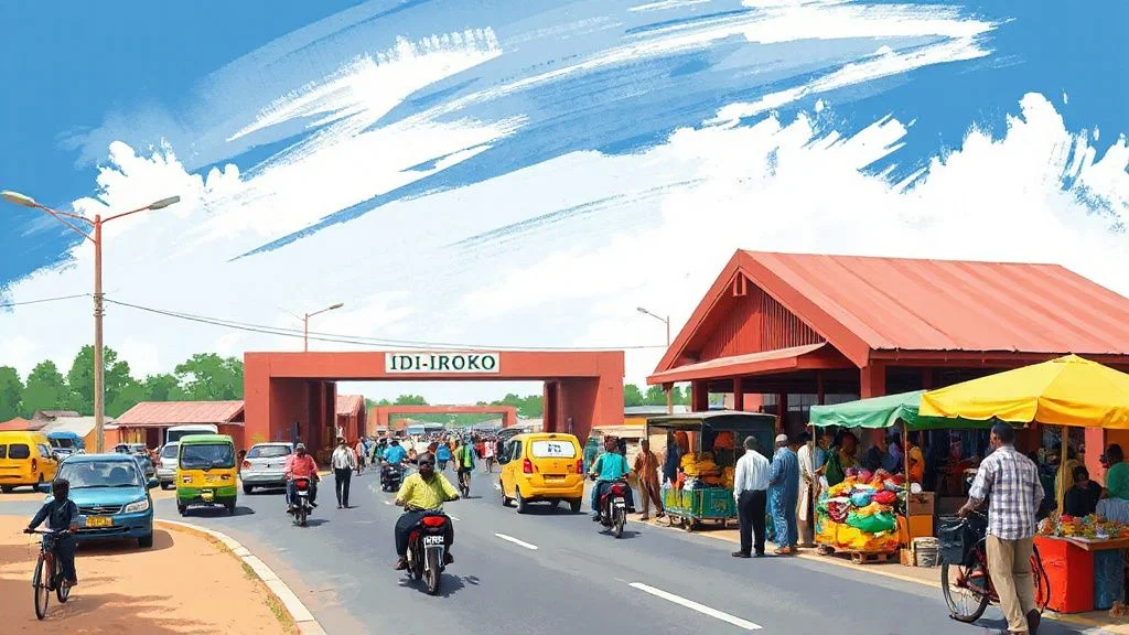Illustration for: Border Posts of Nigeria: Locations and Functions Explained