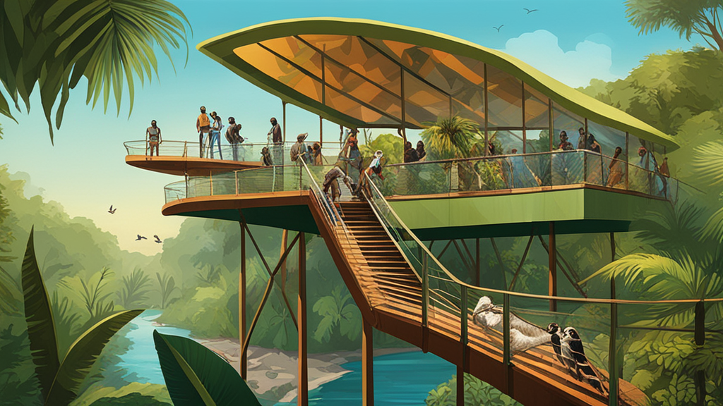Illustration for: Discover the Lekki Conservation Centre: A Comprehensive Guide to the…
