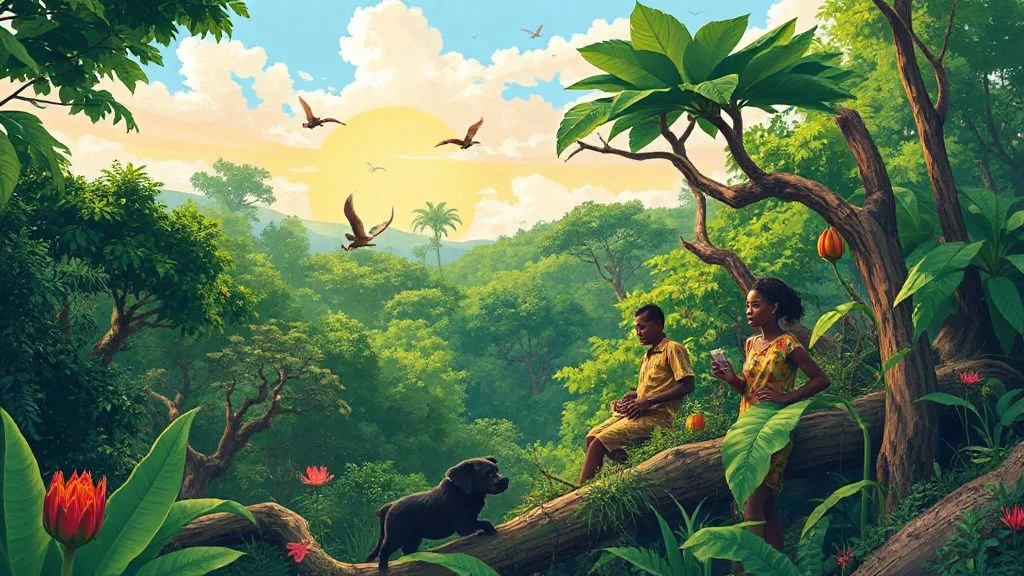 Illustration for: Overview of Nigeria's Forest Carbon Credits and Environmental Economy