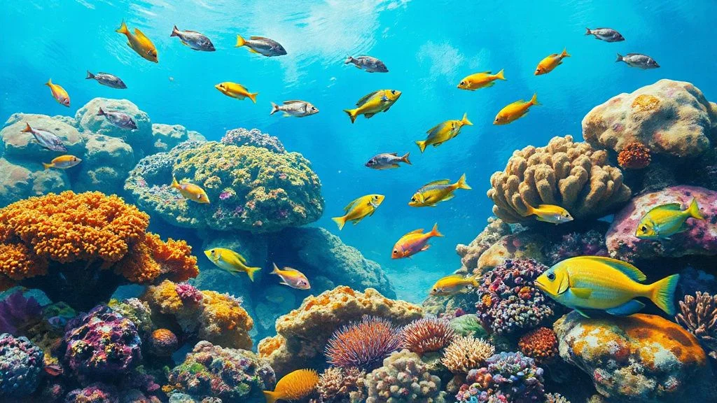 Illustration for: Nigeria Offshore Marine Ecosystem: A Comprehensive Fish and Ocean…