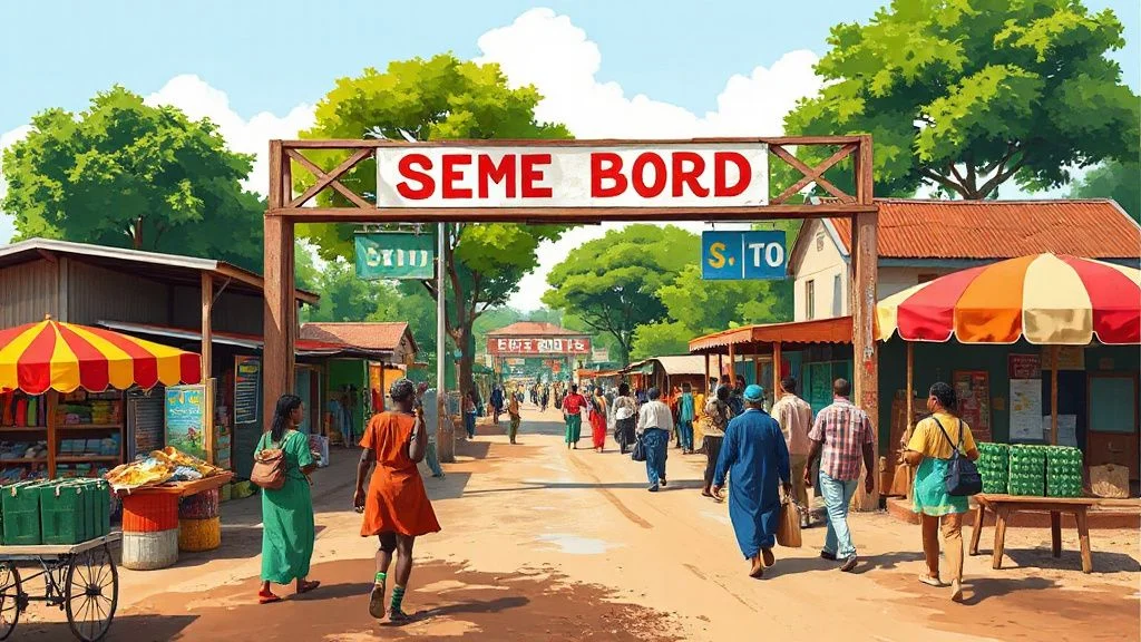 Illustration for: Seme Border to Cotonou Crossing Explained: A Comprehensive Guide