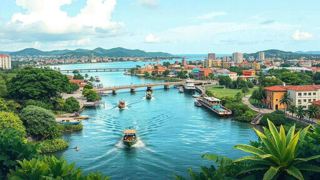 Illustration for: The Benin Border and Lagos Lagoon Waterway Explained
