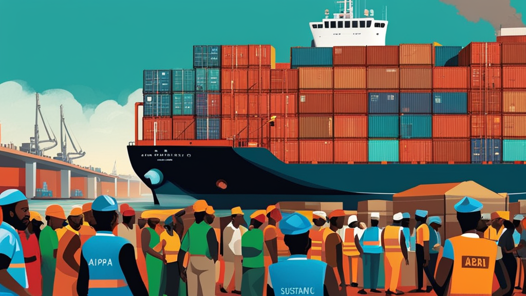 Illustration for: Understanding Container Inspection at Apapa: The 100 Percent…