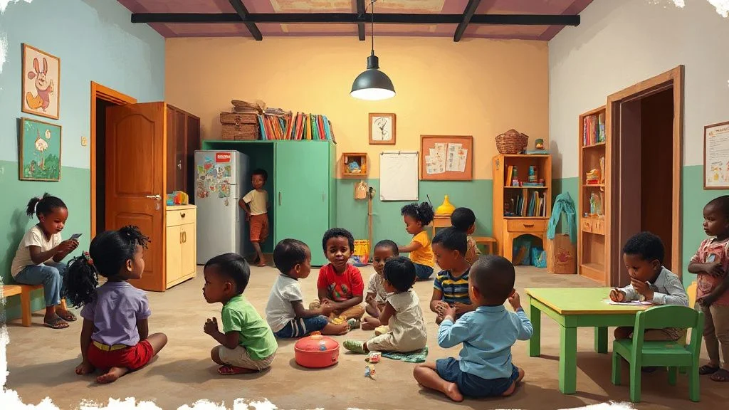 Illustration for: Essential Guide to Daycare and Crèche Options for Expats in Lagos…