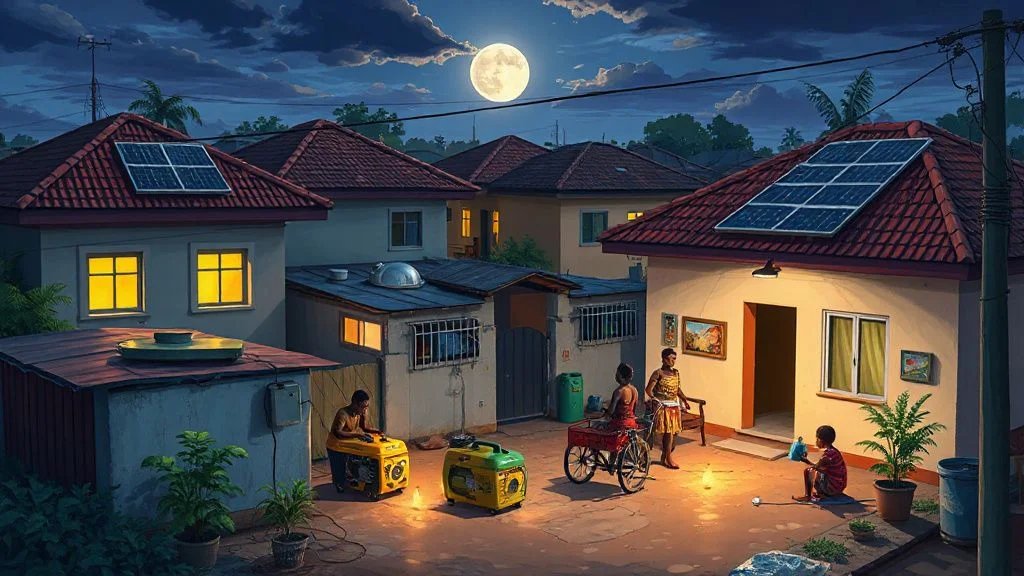 Illustration for: Dealing with Power Cuts in Nigeria: What Households Actually Do