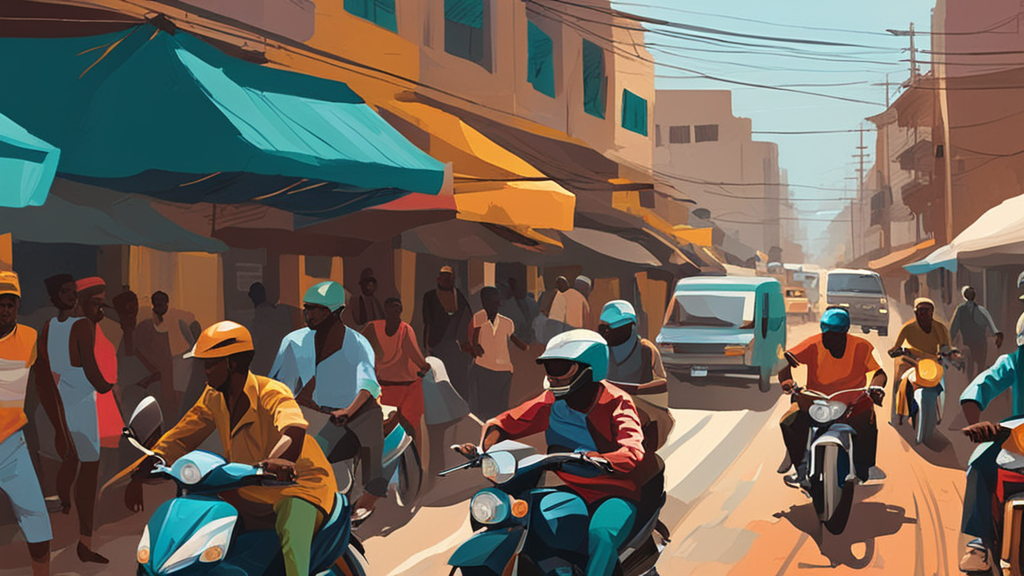 Illustration for: Importing a Motorcycle into Nigeria: Understanding Okada Restrictions