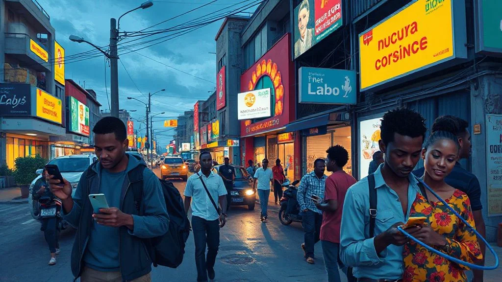 Illustration for: Internet Connection Options for Homes in Nigeria Compared