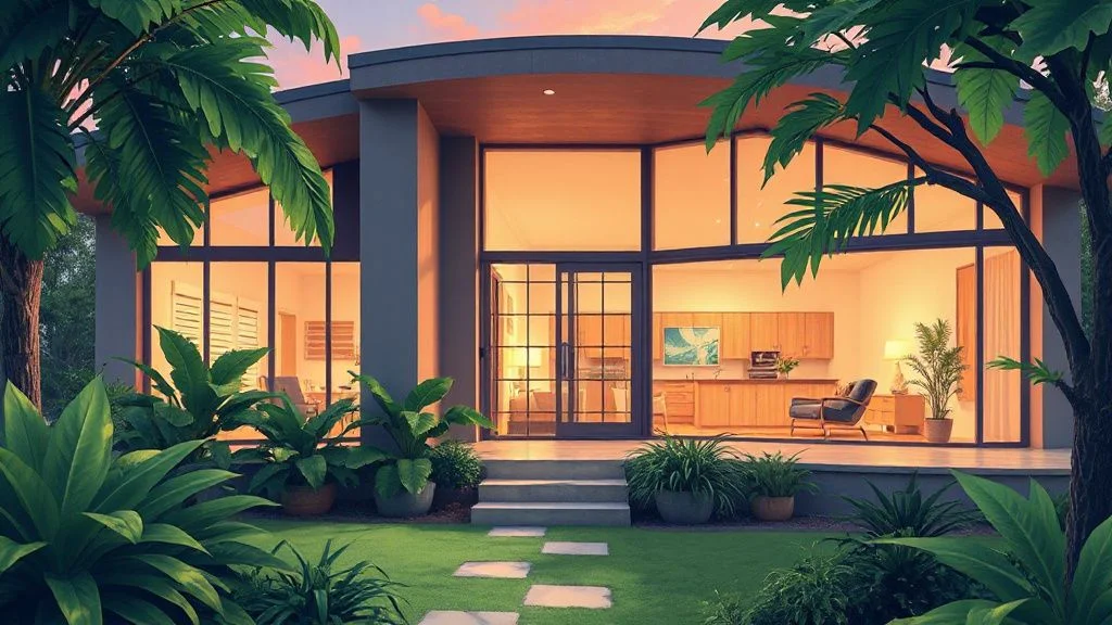 Illustration for: Keeping Your House Cool in Nigeria: Design Choices and Habits
