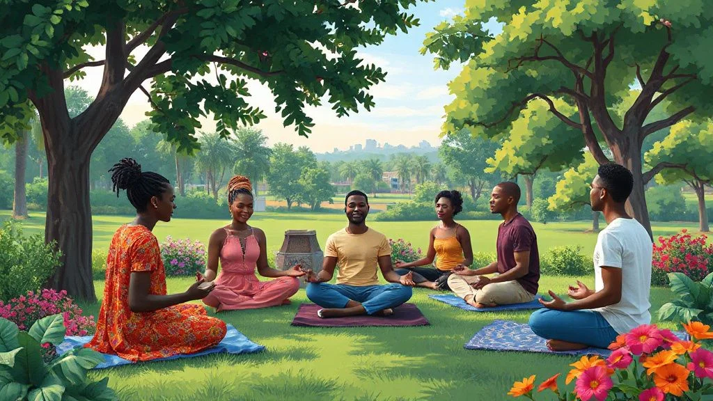 Illustration for: Comprehensive Mental Health Resources for Expats in Nigeria