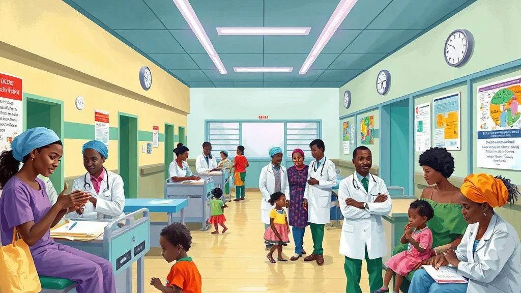 Illustration for: Understanding the Role of Nigeria's Federal Ministry of Health for…