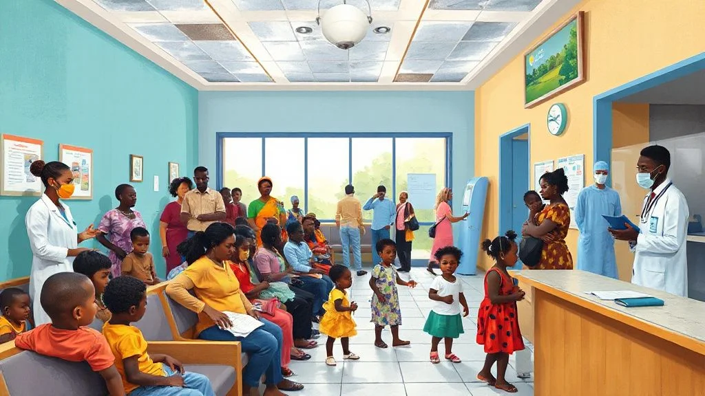 Illustration for: Comprehensive Guide to Paediatric Care in Nigeria: Where Children…