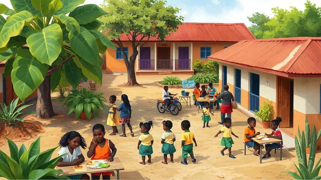 Illustration for: Registering Children for School After Arriving in Nigeria: A…