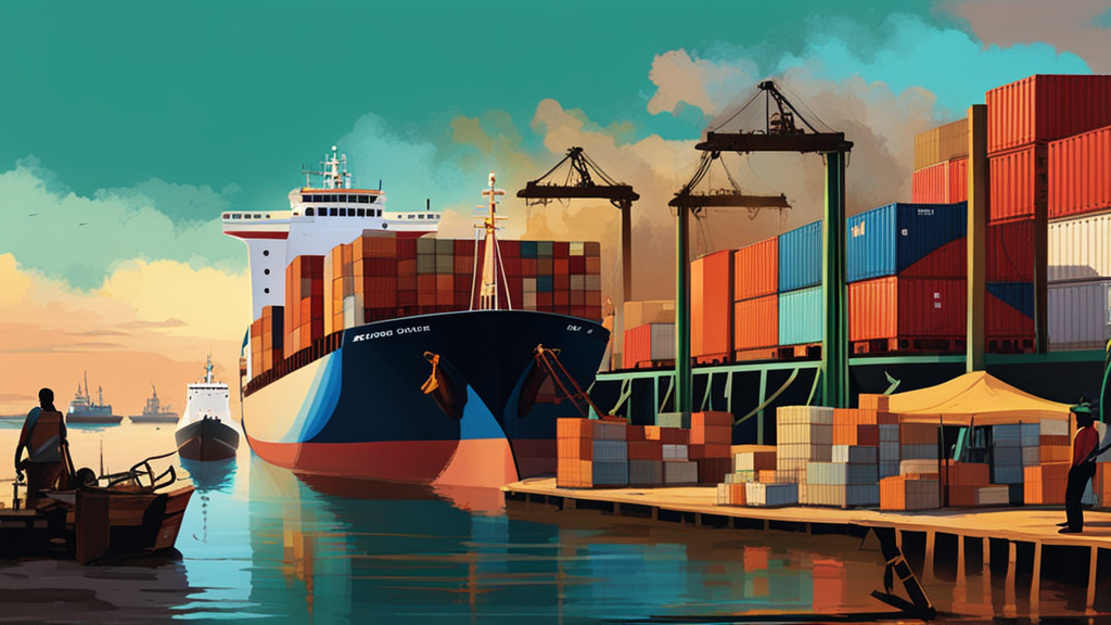 Illustration for: Shipping to Nigeria from the UK vs. the US: What You Need to Know