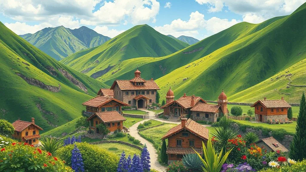 Illustration for: Exploring the Natural Beauty and Villages of the Asir Region