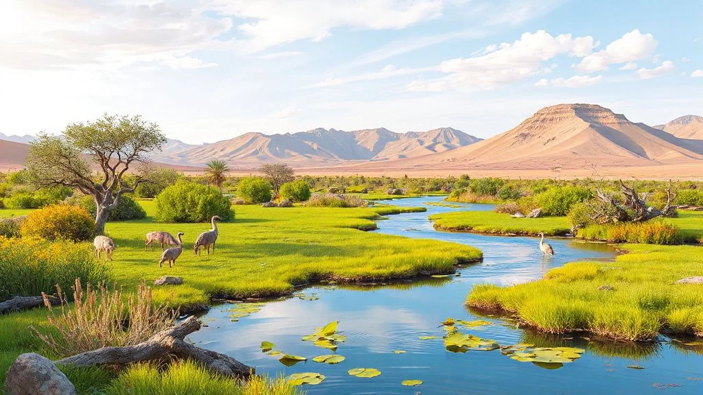 Illustration for: Saudi Arabia Wetlands and Protected Areas Conservation Overview