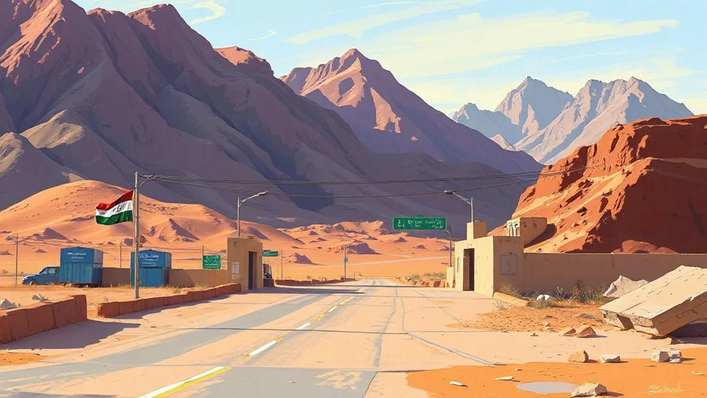 Illustration for: Understanding the Saudi-Yemen Border and Its Crossings