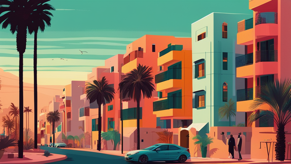 Illustration for: Compound Living vs. Renting in Riyadh: Pros and Cons for Expats