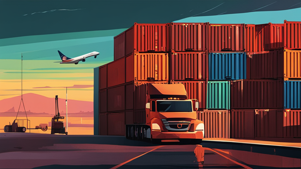 Illustration for: Final Exit from Saudi Arabia: A Guide to Shipping Your Container