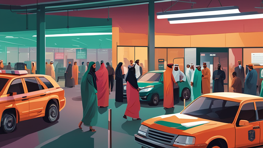 Illustration for: Registering an Imported Vehicle with the Saudi Traffic Department: A…