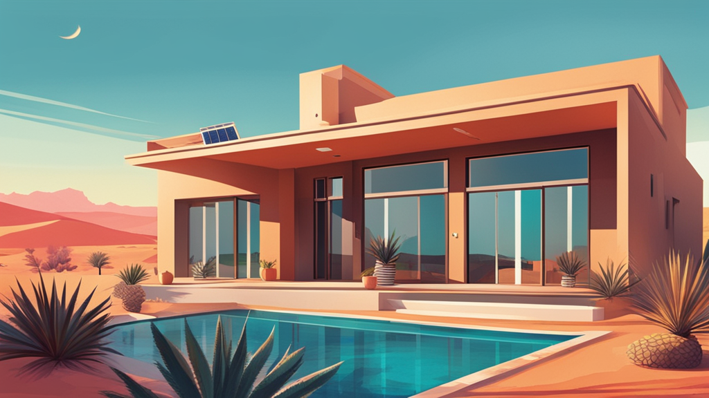 Illustration for: Comprehensive Guide to Solar Energy System with Battery Inverter…
