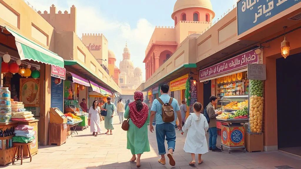 Illustration for: Settling Into Saudi Arabia: A Ninety-Day Timeline for Families