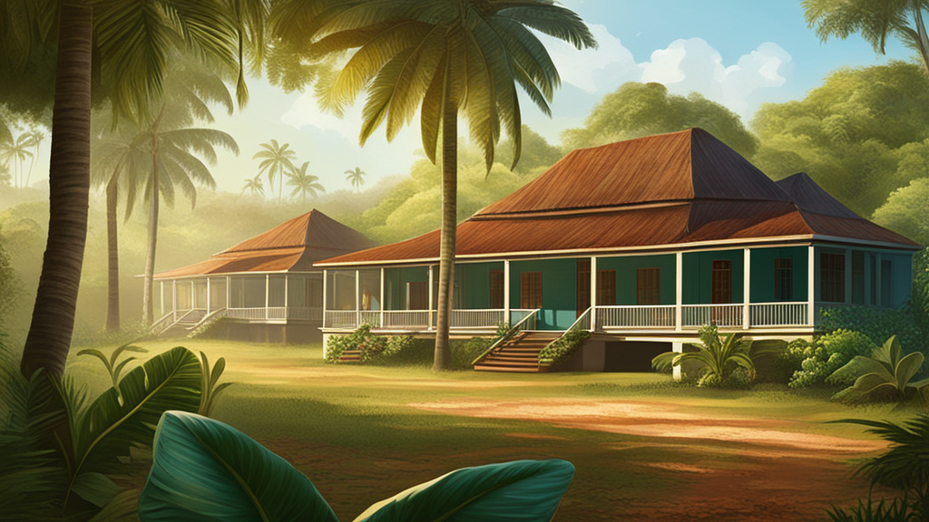 Illustration for: Historic Plantations of Commewijne and Their Legacy