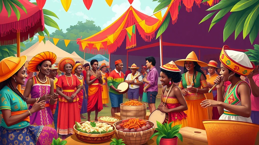 Illustration for: Suriname's Ethnic Diversity Explained: A Cultural Mosaic