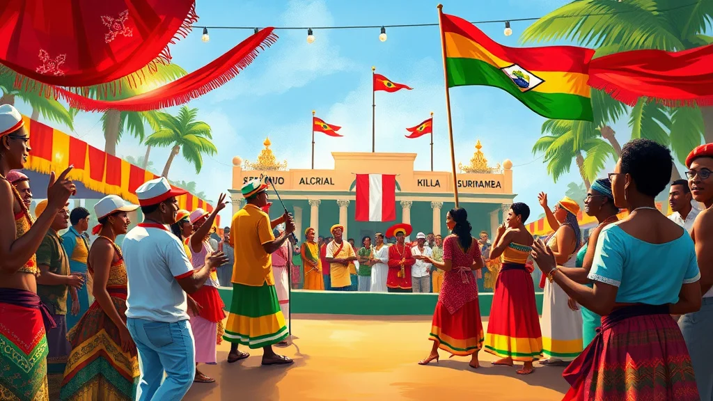 Illustratie bij: Suriname's Onafhankelijkheid van Nederland: Een Historisch Overzicht