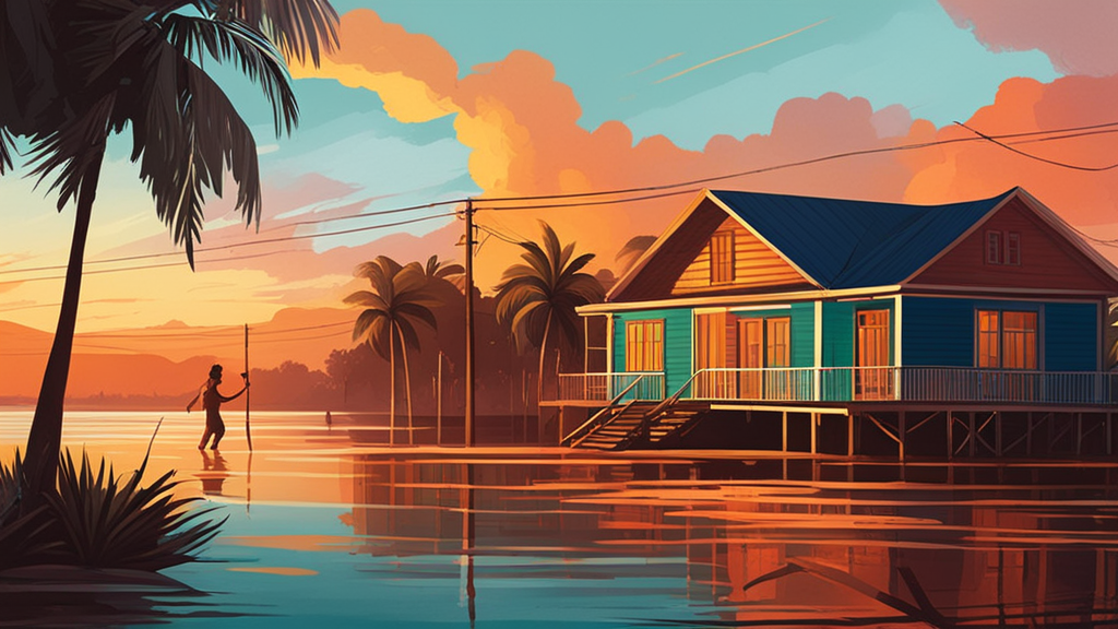 Illustration for: Avoiding Flood-Prone Areas When Buying a House in Paramaribo as an