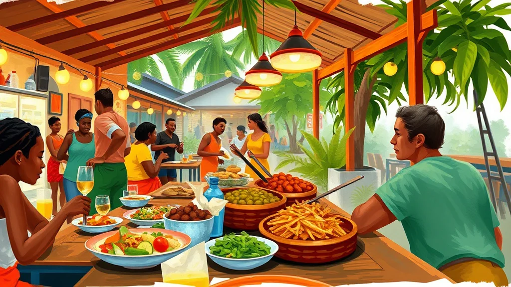 Illustratie bij: Beste Restaurants in Paramaribo, Suriname: Een Culinaire Reis