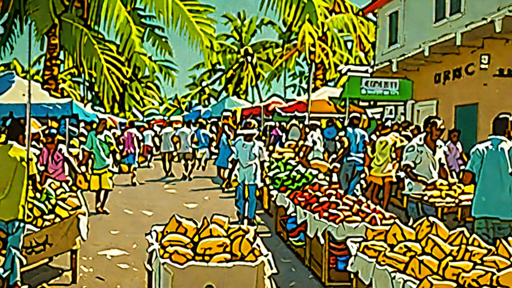 Illustratie bij: Surinaamse Eten Gids voor Nieuwe Komers: Een Culinaire Reis