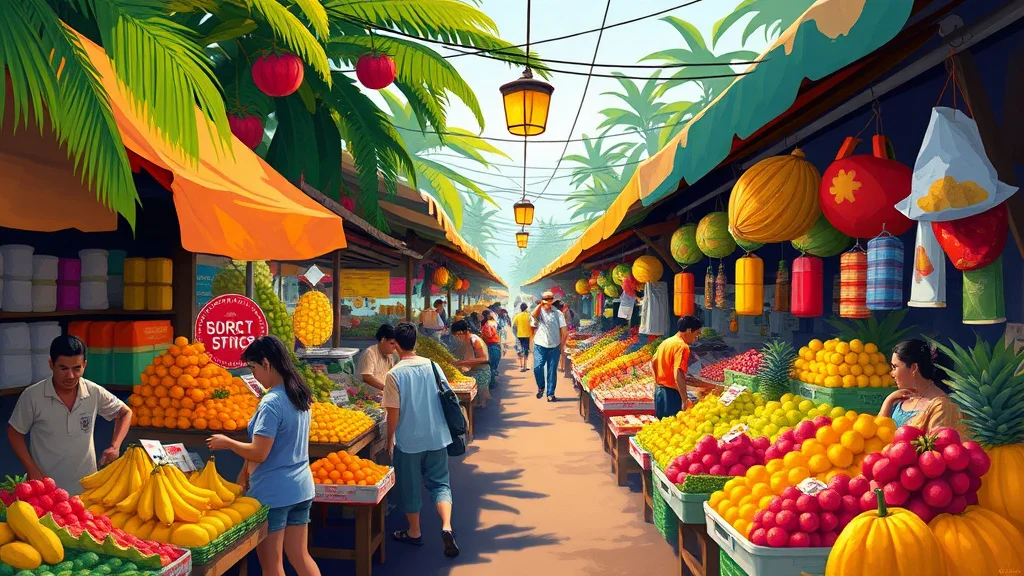 Illustration for: Surinamese Snacks and Desserts Guide: A Taste of Tropical Delights