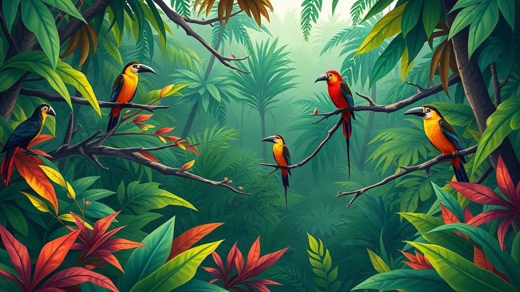 Illustration for: Discover the Best Bird Watching Spots in Suriname