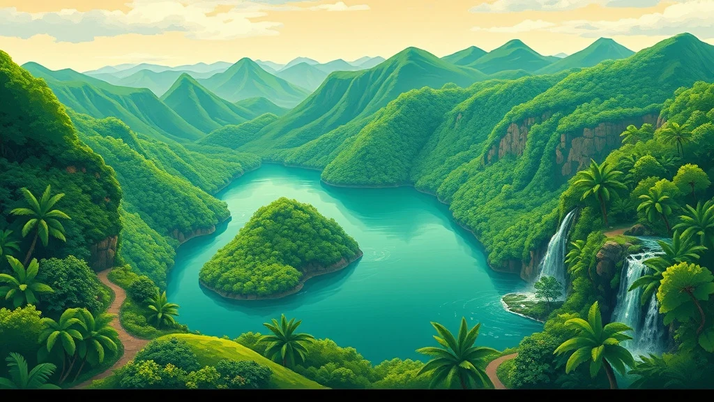 Illustratie bij: Uitgebreide Gids voor het Brokopondo Reservoir in Suriname