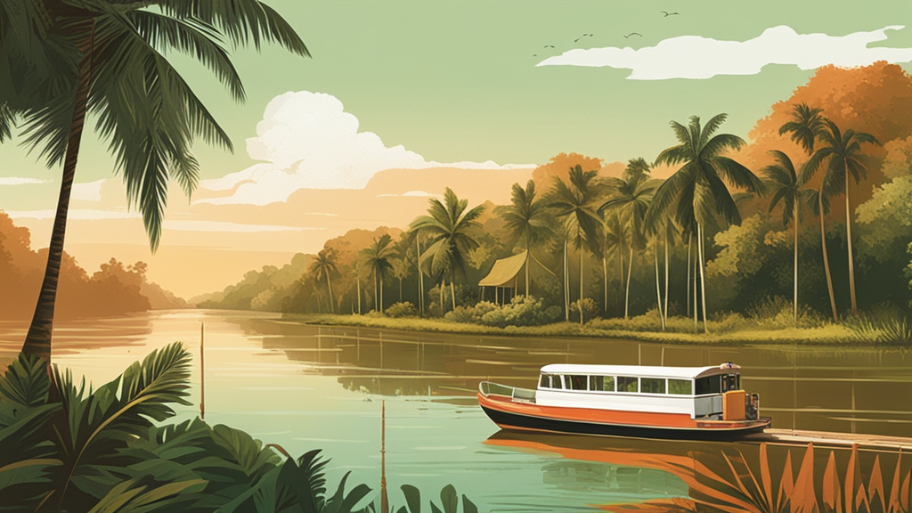Illustration for: Crossing from Suriname into French Guiana: A Guide to River and Road