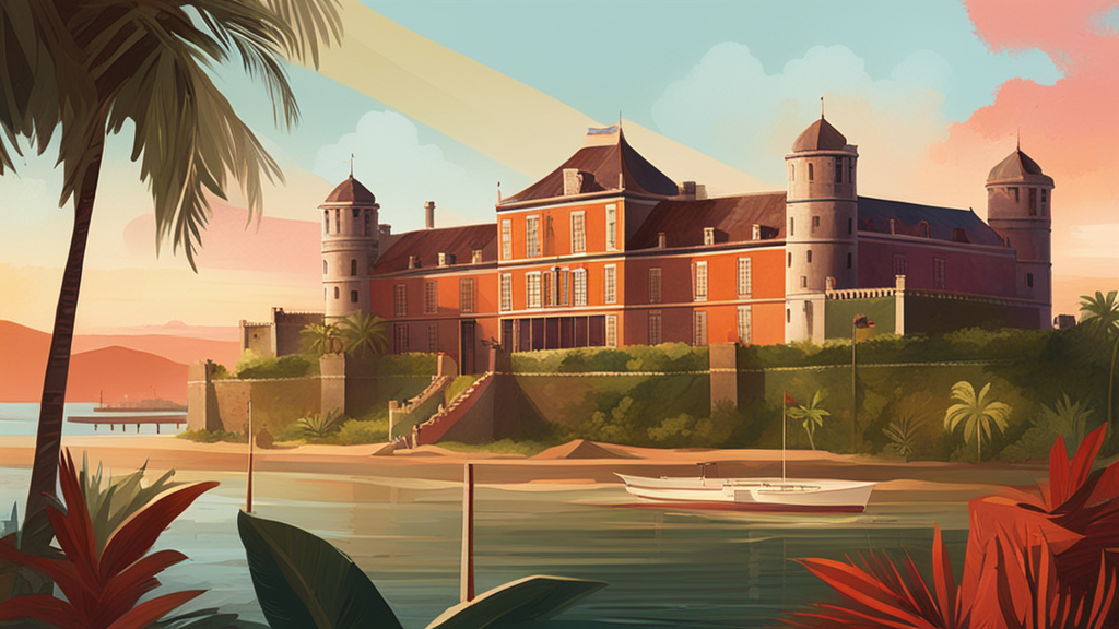 Illustration for: Explore Fort Nieuw Amsterdam: A Historical Open-Air Museum in Suriname