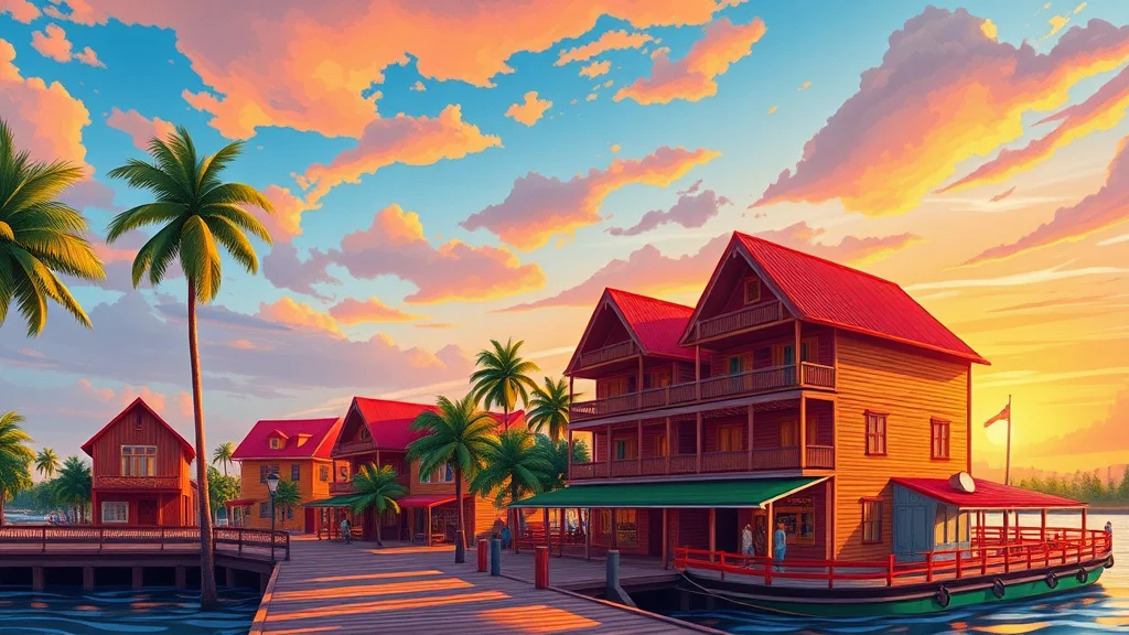 Illustratie bij: Uitgebreide Gids voor de Wijken van Paramaribo in Suriname