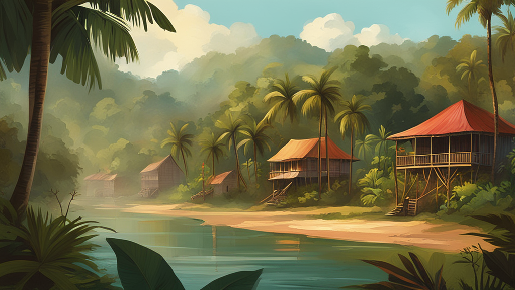 Illustratie bij: Verken de Dorpen en Natuur van het Para District, Suriname