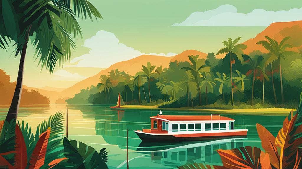 Illustration for: Practical Guide to the Corantijn River Border Crossing from Suriname
