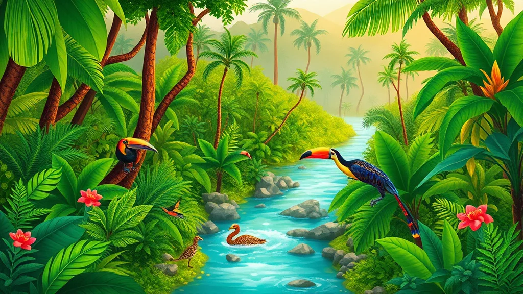 Illustratie bij: Eco-toerisme in Suriname voor expats: Ontdek de wonderen van de natuur