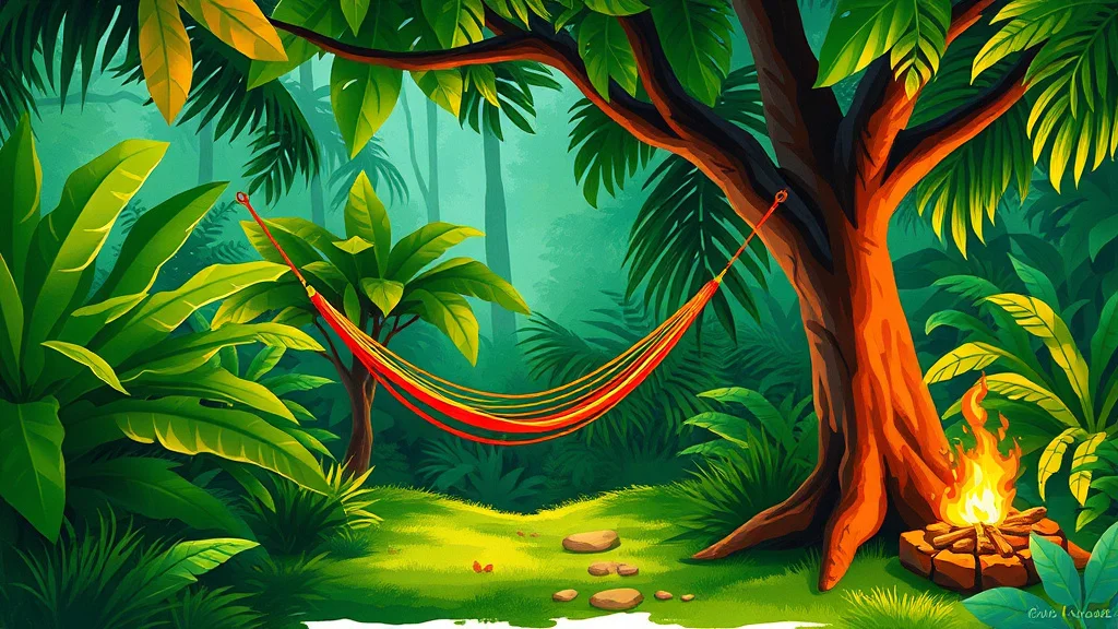 Illustration for: Your Ultimate Guide to Camping in Suriname's Interior Jungle