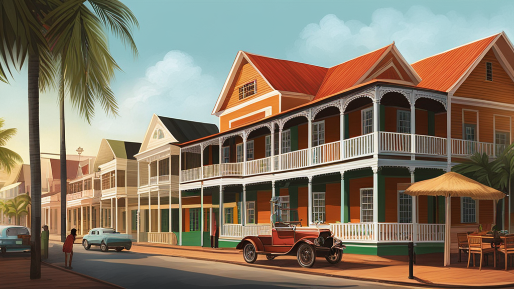 Illustratie bij: Wonen in Suriname: Een Vergelijkende Gids voor Zuid-Amerika
