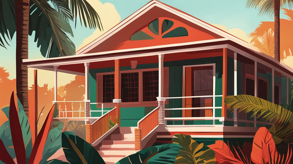 Illustration for: Keeping Your House Cool in Suriname: Design Choices and Habits