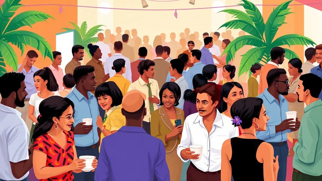 Illustration for: Professional Networking Tips for Expats in Suriname