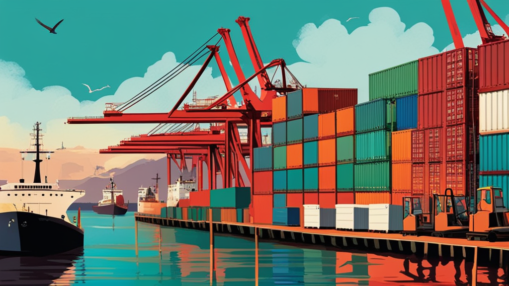 Illustration for: Shipping a 20ft Container from Rotterdam to Nieuwe Haven…