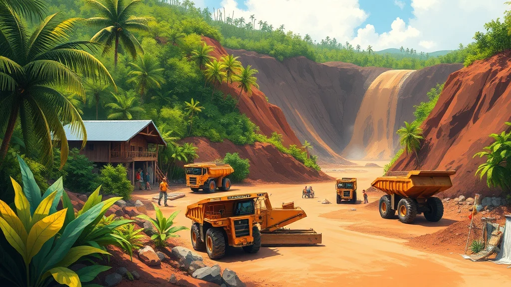 Illustration for: Suriname Mining Sector Employment Opportunities: A Guide for Expats