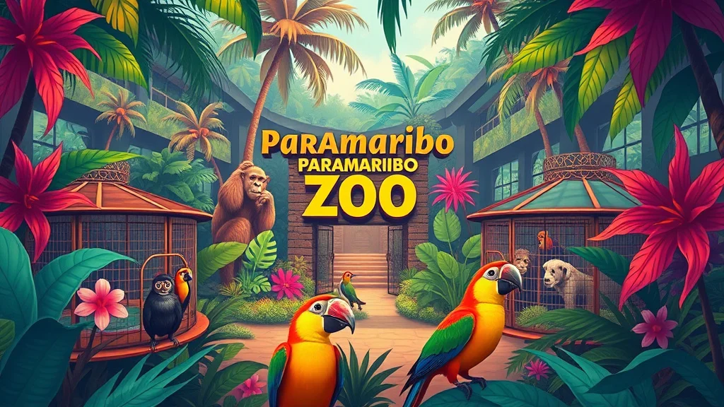 Illustratie bij: Ontdek de Zoo van Paramaribo: Een Verborgen Parel in Suriname